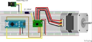 nema17 A4988 Arduino Nano_bb